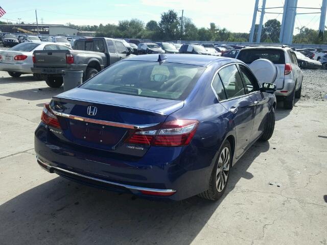 JHMCR6F58HC028694 - 2017 HONDA ACCORD BLUE photo 4