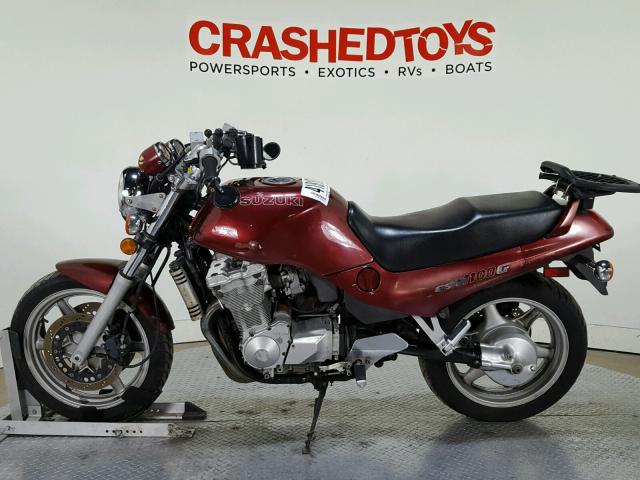 JS1GV74G4M2100865 - 1991 SUZUKI GSX1100 G RED photo 5