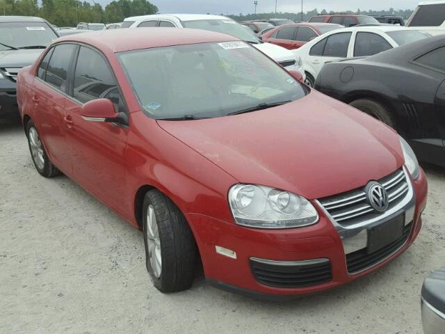 3VWAX7AJ8AM152099 - 2010 VOLKSWAGEN JETTA RED photo 1