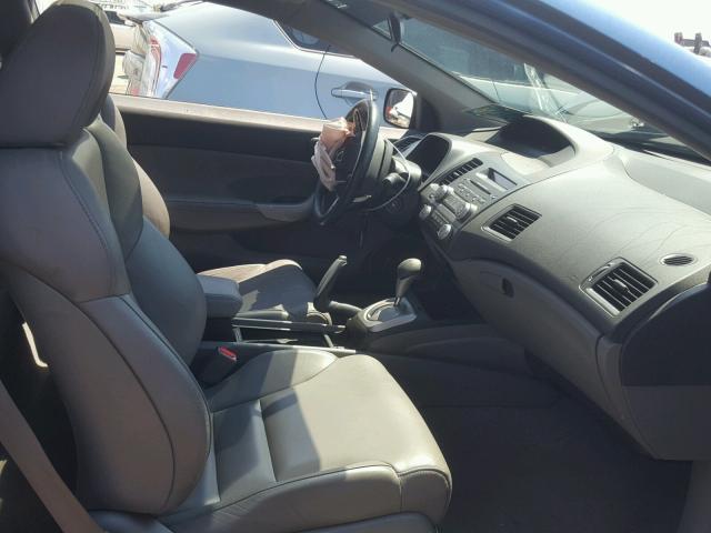 2HGFG12909H532799 - 2009 HONDA CIVIC EXL 蓝色 照片 5