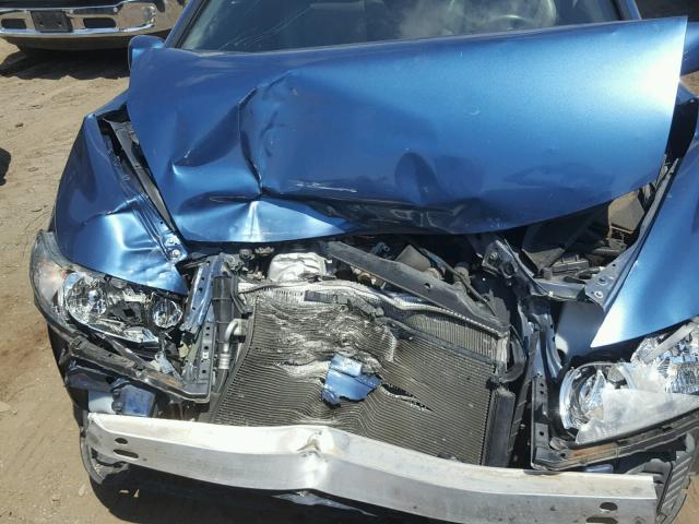 2HGFG12909H532799 - 2009 HONDA CIVIC EXL 蓝色 照片 7