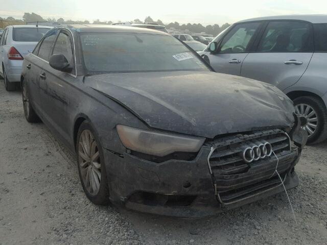 WAUDFAFC9CN176394 - 2012 AUDI A6 BLACK photo 1