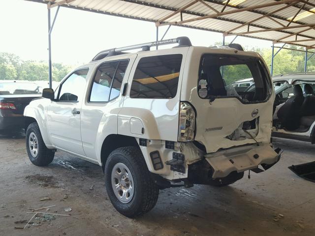 5N1AN0NW0EN805232 - 2014 NISSAN XTERRA X WHITE photo 3