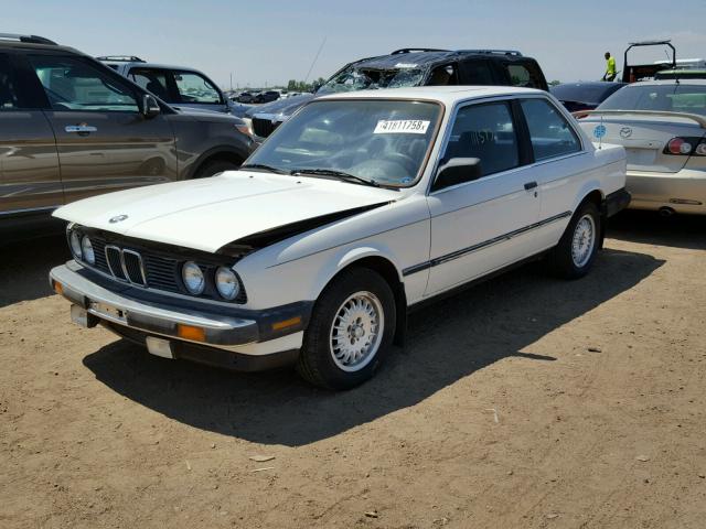 WBAAB6404H1684890 - 1987 BMW 325 E AUTO WHITE photo 2