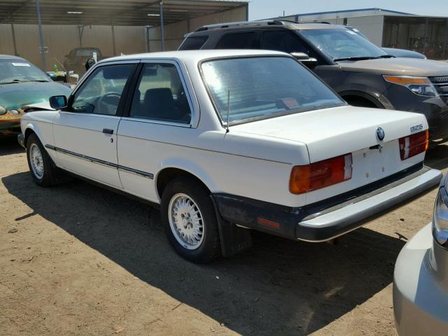 WBAAB6404H1684890 - 1987 BMW 325 E AUTO WHITE photo 3