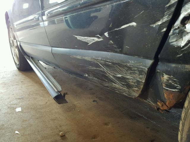 2C8GF78445R323668 - 2005 CHRYSLER PACIFICA L შავი ფოტო 9