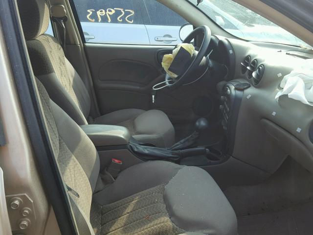 1G2NF52E84C199446 - 2004 PONTIAC GRAND AM S ოქროსფერი ფოტო 5