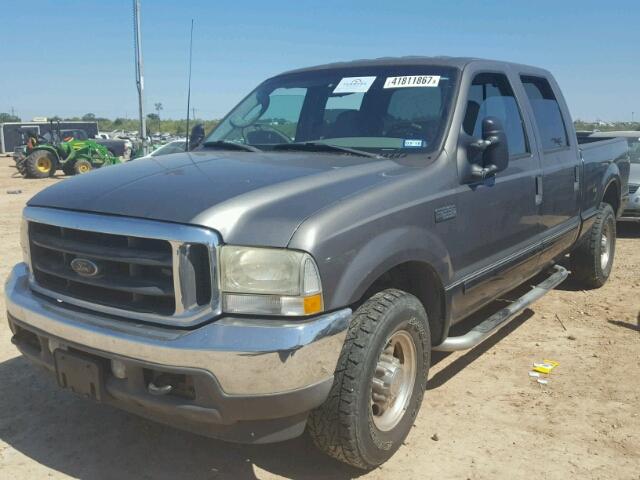 1FTNW20L73EA54722 - 2003 FORD F250 GRAY photo 2