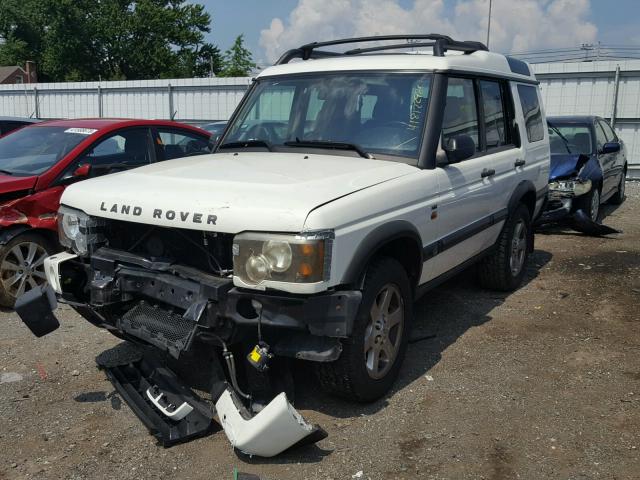 SALTP194X4A833785 - 2004 LAND ROVER DISCOVERY WHITE photo 2