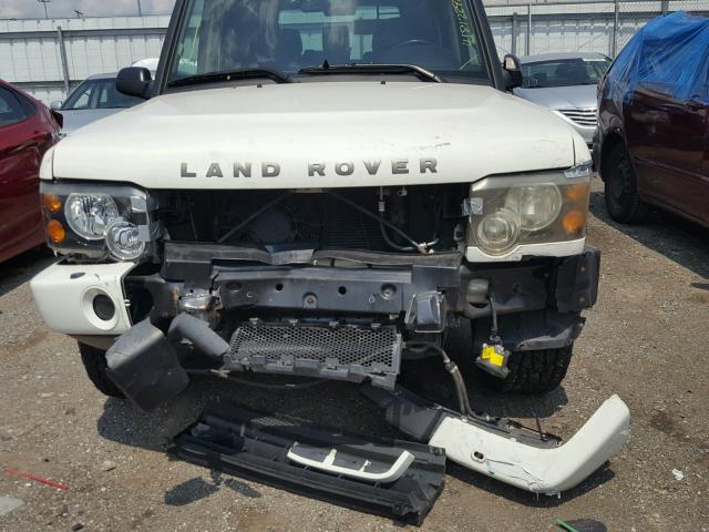 SALTP194X4A833785 - 2004 LAND ROVER DISCOVERY WHITE photo 9