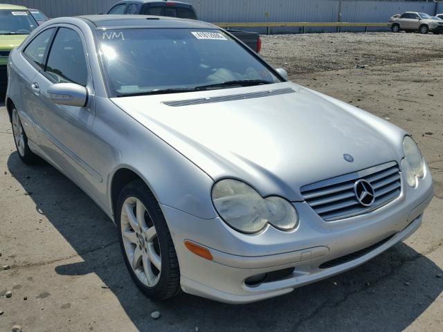 WDBRN64J34A639759 - 2004 MERCEDES-BENZ C 320 SPOR SILVER photo 1