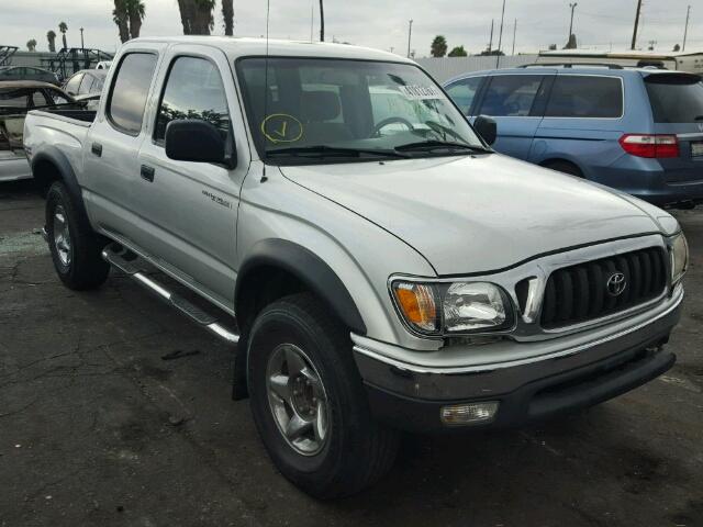 5TEGN92N23Z262734 - 2003 TOYOTA TACOMA SILVER photo 1