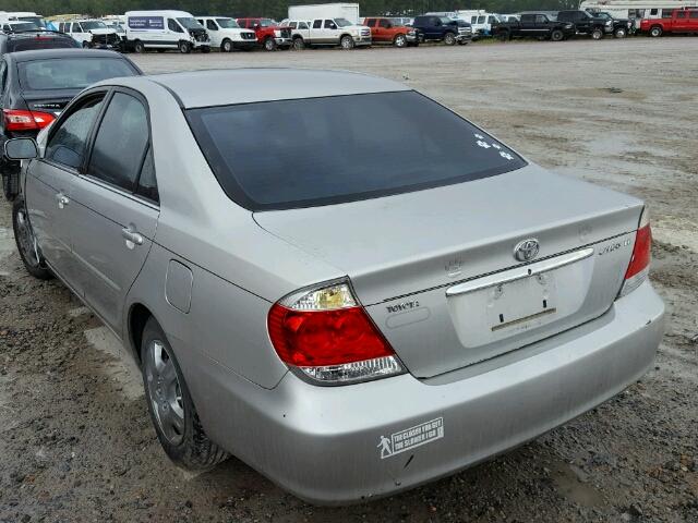 4T1BE32K66U738523 - 2006 TOYOTA CAMRY LE SILVER photo 3