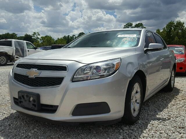 1G11C5SA7DF257490 - 2013 CHEVROLET MALIBU 1LT ვერცხლისფერი ფოტო 2