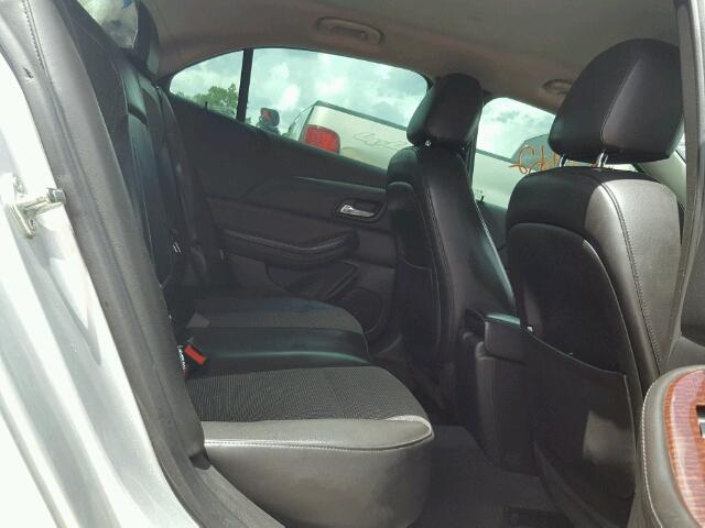 1G11C5SA7DF257490 - 2013 CHEVROLET MALIBU 1LT ვერცხლისფერი ფოტო 6