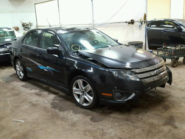 3FAHP0KC2BR133633 - 2011 FORD FUSION SPO BLACK photo 1