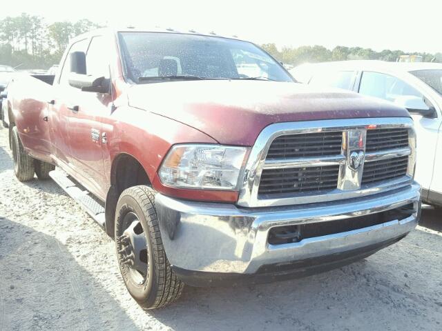 3C63DRGL5CG344372 - 2012 DODGE RAM 3500 RED photo 1