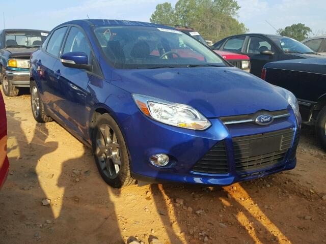 1FADP3F22EL402993 - 2014 FORD FOCUS SE BLUE photo 1