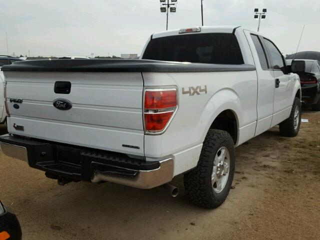 1FTFX1EF8BFB66808 - 2011 FORD F150 WHITE photo 4