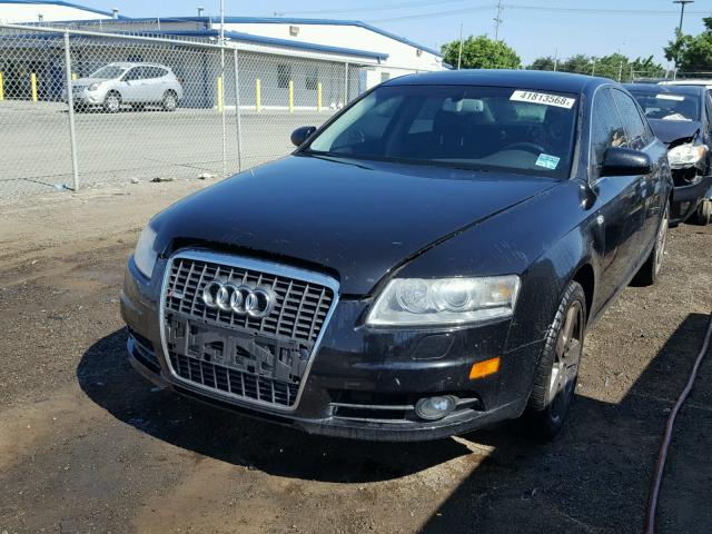 WAUAH74F48N119329 - 2008 AUDI A6 3.2 BLACK photo 2