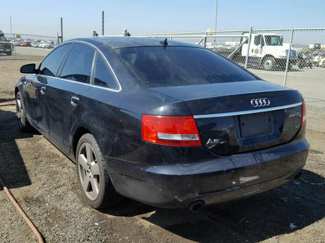 WAUAH74F48N119329 - 2008 AUDI A6 3.2 黑色 照片 3