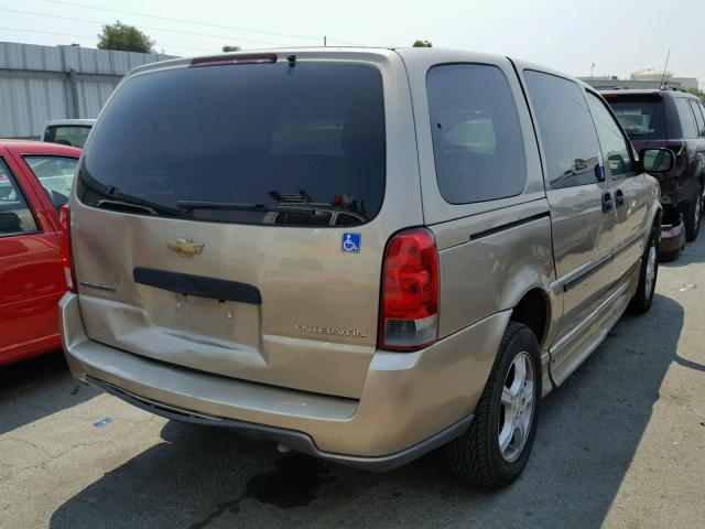 1GBDV13L36D213321 - 2006 CHEVROLET UPLANDER I GOLD photo 4