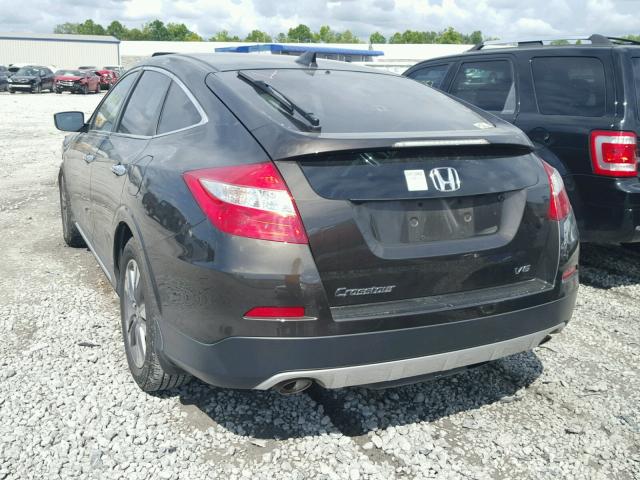 5J6TF1H50DL003335 - 2013 HONDA CROSSTOUR BROWN photo 3