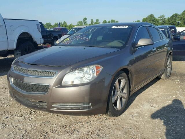 1G1ZC5E06CF298004 - 2012 CHEVROLET MALIBU 1LT ნაცრისფერი ფოტო 2