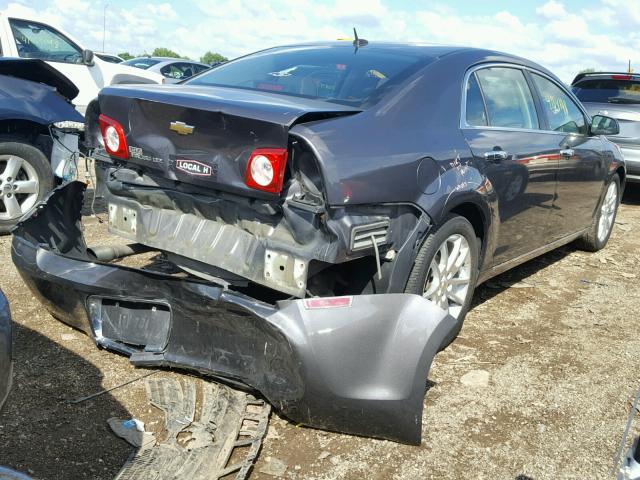 1G1ZE5E75A4134565 - 2010 CHEVROLET MALIBU LTZ 灰色 照片 4