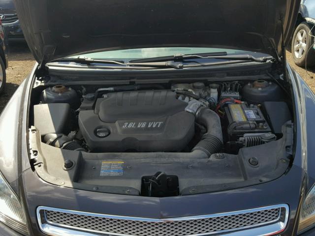 1G1ZE5E75A4134565 - 2010 CHEVROLET MALIBU LTZ 灰色 照片 7