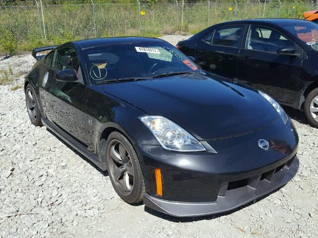 JN1BZ34E87M552955 - 2007 NISSAN 350Z BLACK photo 1