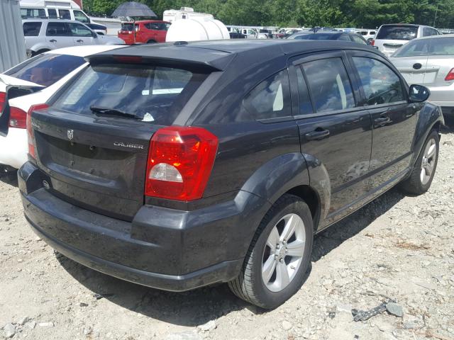 1B3CB3HA5BD111176 - 2011 DODGE CALIBER MA GRAY photo 4