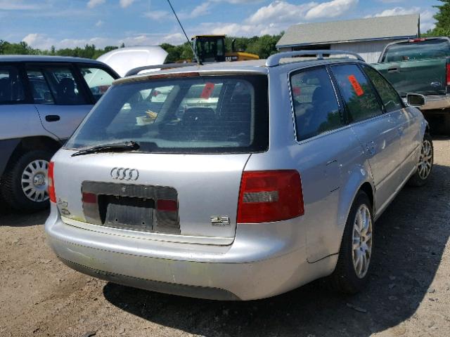 WAUDA34B5XN074472 - 1999 AUDI A6 AVANT Q SILVER photo 4