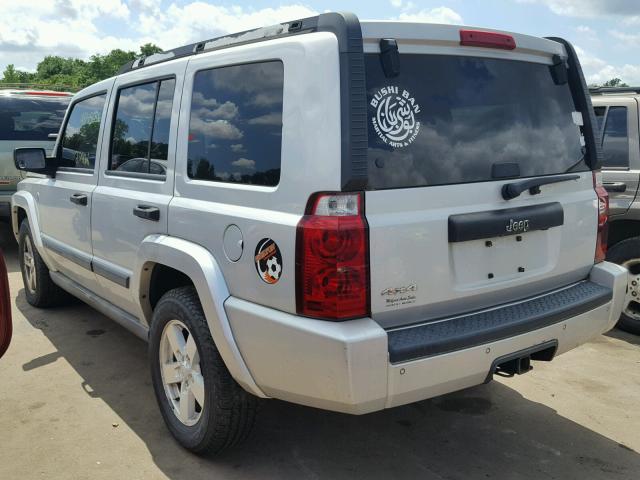 1J8HG48NX6C213706 - 2006 JEEP COMMANDER 银色 照片 3