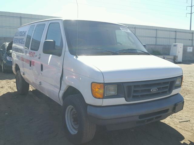 1FTNE24W56DA70967 - 2006 FORD ECONOLINE WHITE photo 1