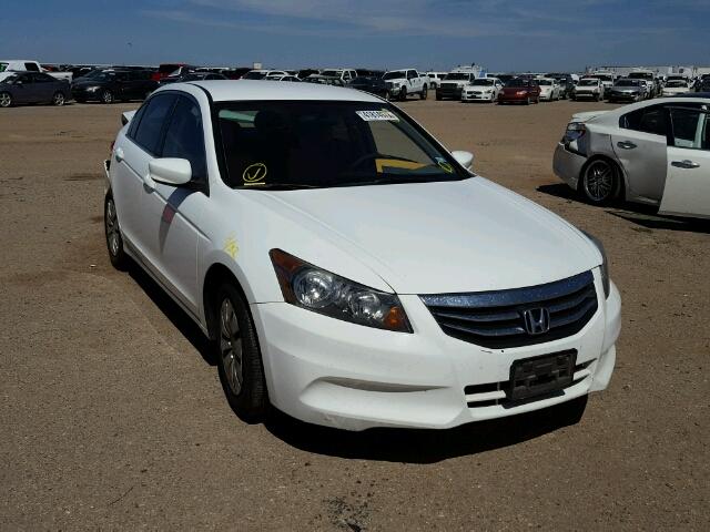 1HGCP2F37BA138316 - 2011 HONDA ACCORD WHITE photo 1