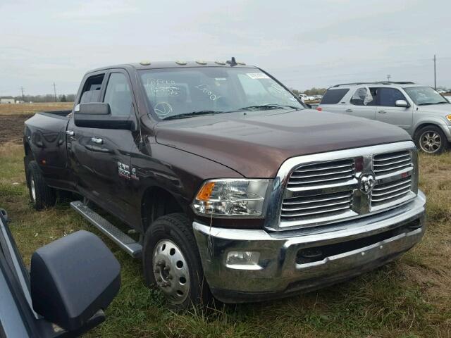 3C63RRHL9EG216171 - 2014 RAM 3500 SLT BROWN photo 1