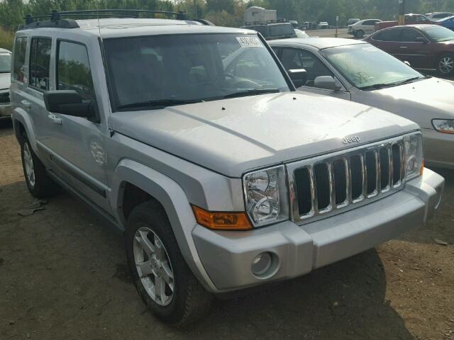 1J8HG48P07C528498 - 2007 JEEP COMMANDER SILVER photo 1