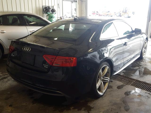 WAUWFAFR7DA047088 - 2013 AUDI A5 PRESTIG BLACK photo 4