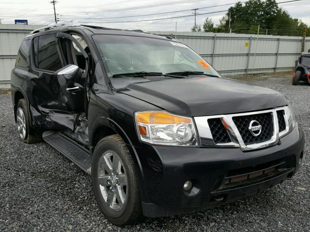 5N1AA0NE6AN600575 - 2010 NISSAN ARMADA PLA BLACK photo 1