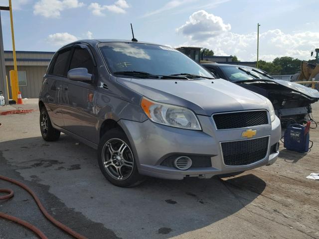 KL1TD6DE9AB132312 - 2010 CHEVROLET AVEO LS CHARCOAL photo 1