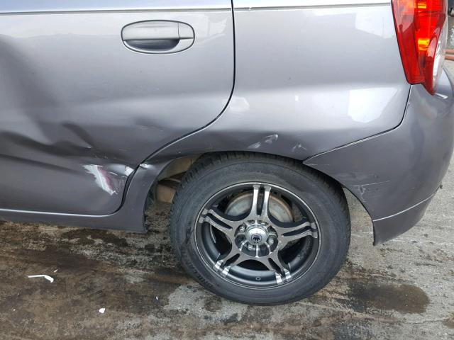 KL1TD6DE9AB132312 - 2010 CHEVROLET AVEO LS CHARCOAL photo 9