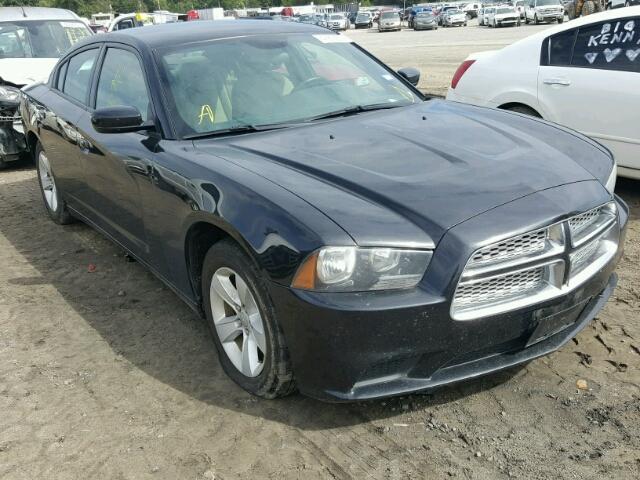 2C3CDXBG6EH129484 - 2014 DODGE CHARGER SE BLACK photo 1