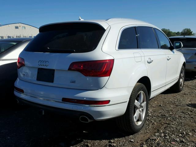 WA1LMAFE5FD003630 - 2015 AUDI Q7 TDI WHITE photo 4