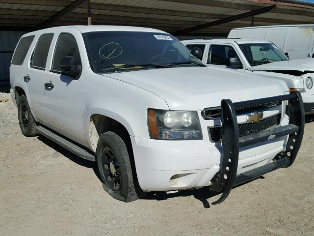 1GNLC2E0XBR325625 - 2011 CHEVROLET TAHOE POLI WHITE photo 1