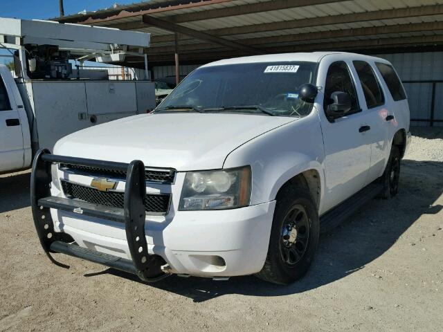 1GNLC2E0XBR325625 - 2011 CHEVROLET TAHOE POLI WHITE photo 2