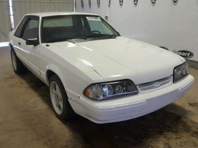 1FABP40A1HF197862 - 1987 FORD MUSTANG LX WHITE photo 1