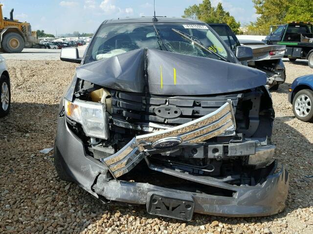 2FMDK48C39BA33230 - 2009 FORD EDGE SEL GRAY photo 9