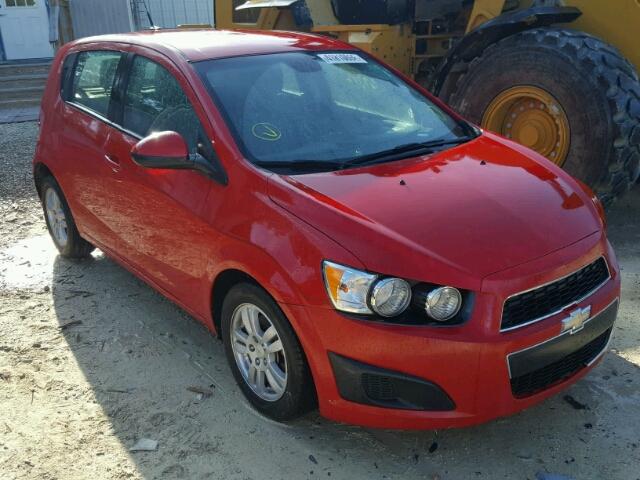 1G1JA6SHXC4115024 - 2012 CHEVROLET SONIC LS 红色 照片 1