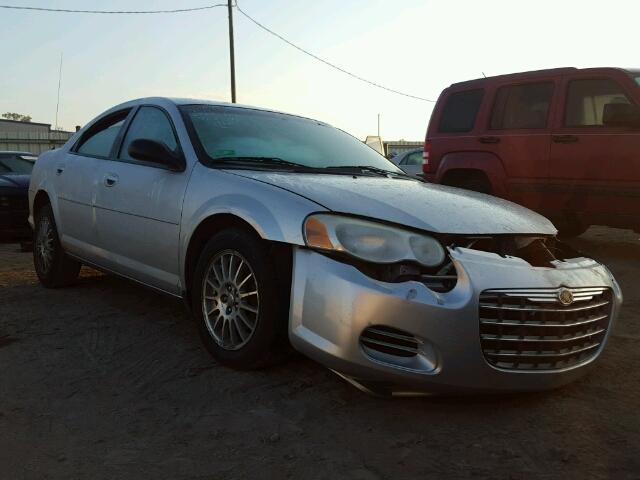 1C3EL46JX5N505546 - 2005 CHRYSLER SEBRING SILVER photo 1